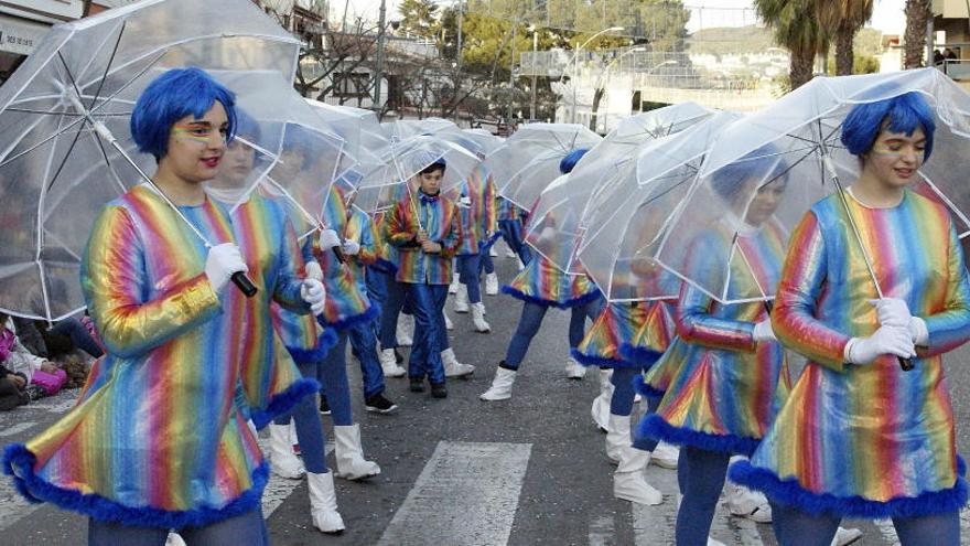 Rua de carnaval a Platja d&#039;Aro