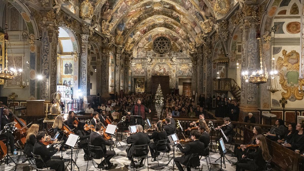 La orquesta de cámara Virtuos Mediterrani.