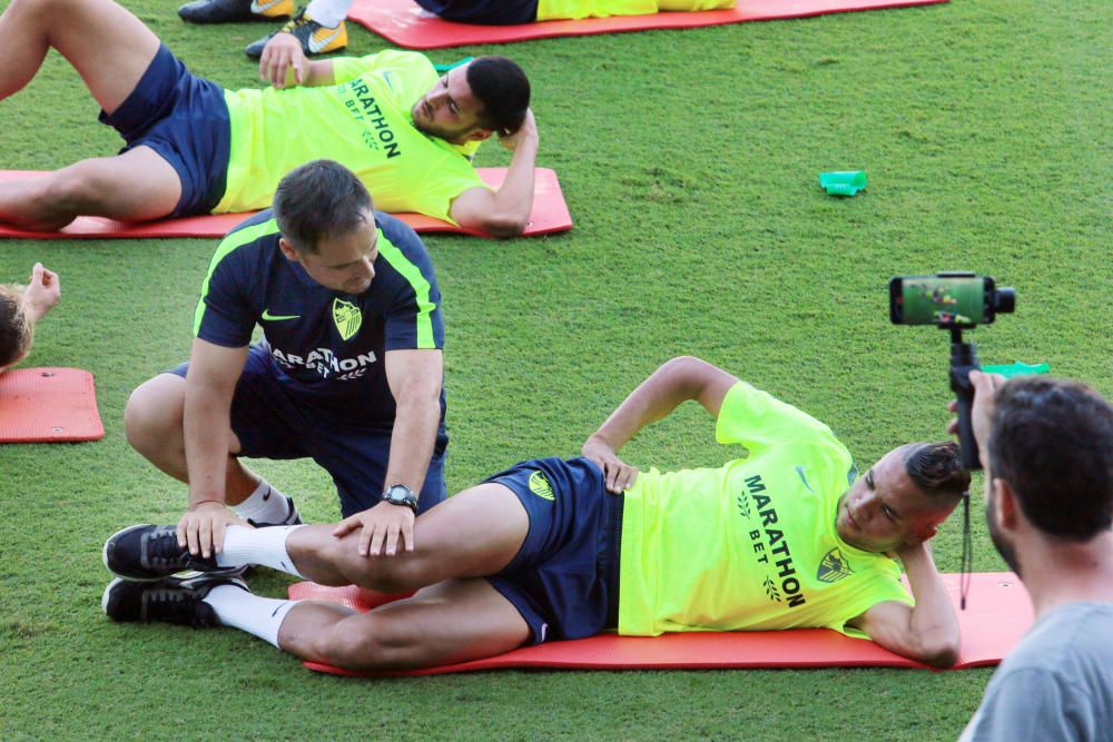 El conjunto de Míchel ya prepara el partido de la tercera jornada ante la UD Las Palmas