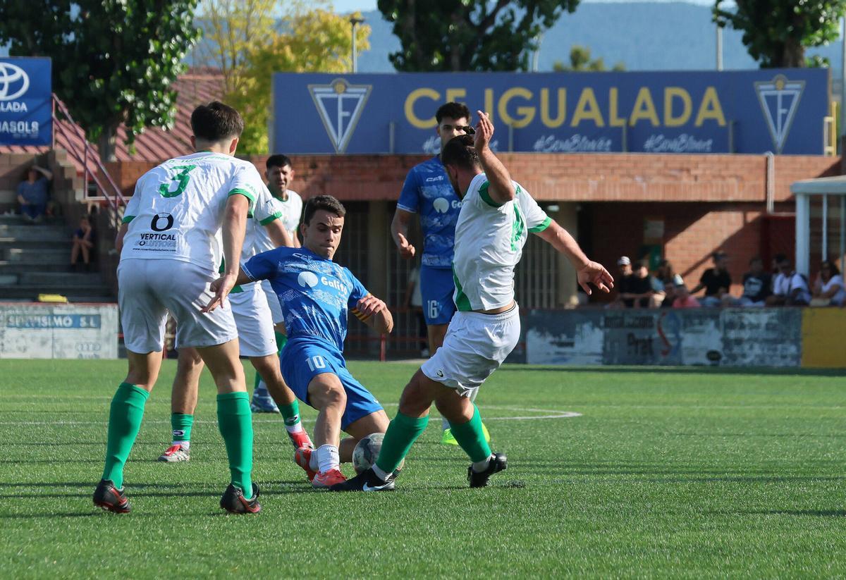 Imatges del partit Igualada - Turó Peira