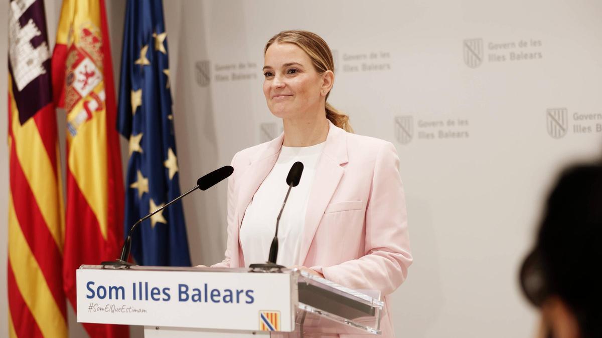 La presidenta del Govern, Marga Prohens,