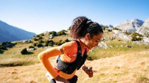 Ikram, durante el pasado Mundial de trail en Canfranc