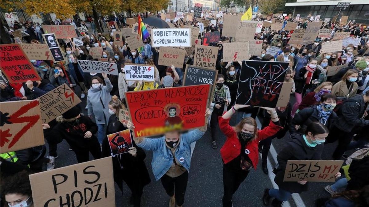 polonia-protestas