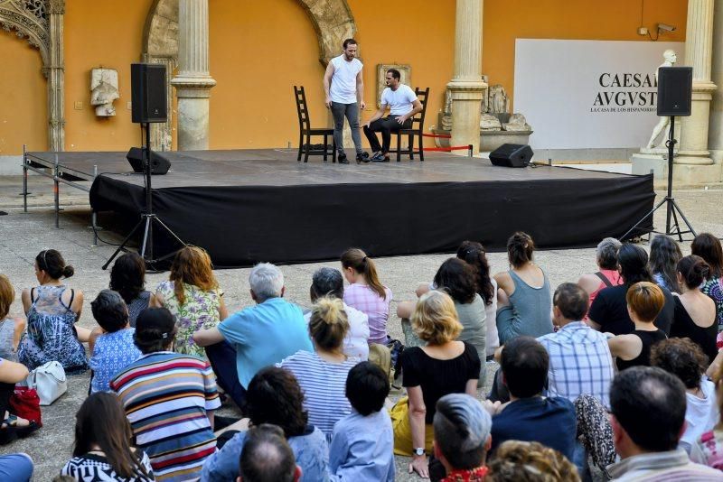 Actuacion de Manuel Liñan en el Museo de Zaragoza