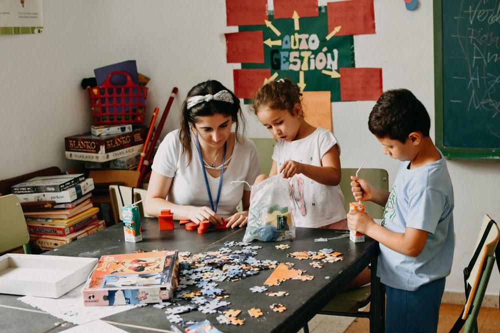 Una escuela para el verano en el Rey Heredia