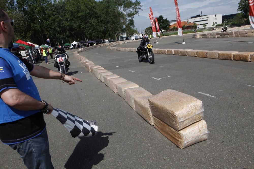 Carreras de motos clásicas en Gijón