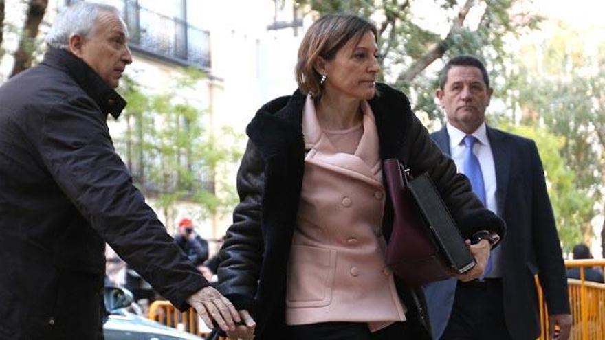 El juez envía a prisión a Forcadell hasta que pague 150.000 euros de fianza