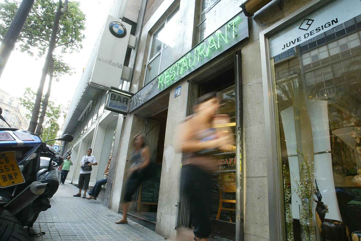 Bar restaurante Cembreiro, lugar donde trabajaba Remedios Sánchez, acusada de asesinar a cuatro ancianas en Barcelona entre junio y julio de 2006.