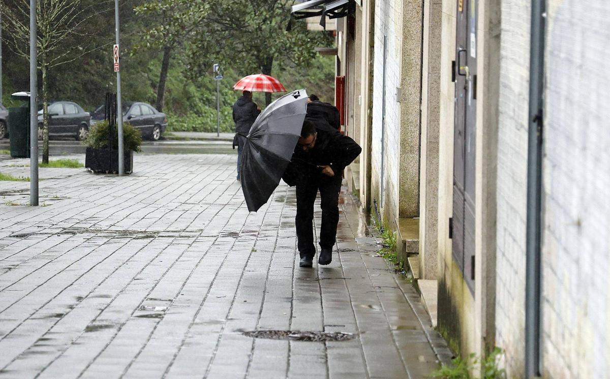 La lluvia será persistente en Galicia durante todo el fin de semana