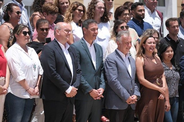 Visita de Pedro Sánchez a Lanzarote