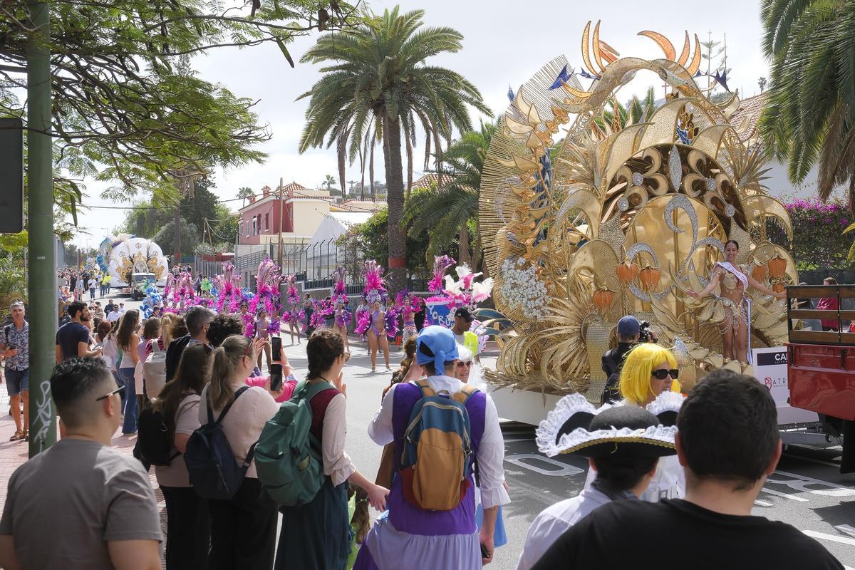 Desfile del Carnaval en la calle