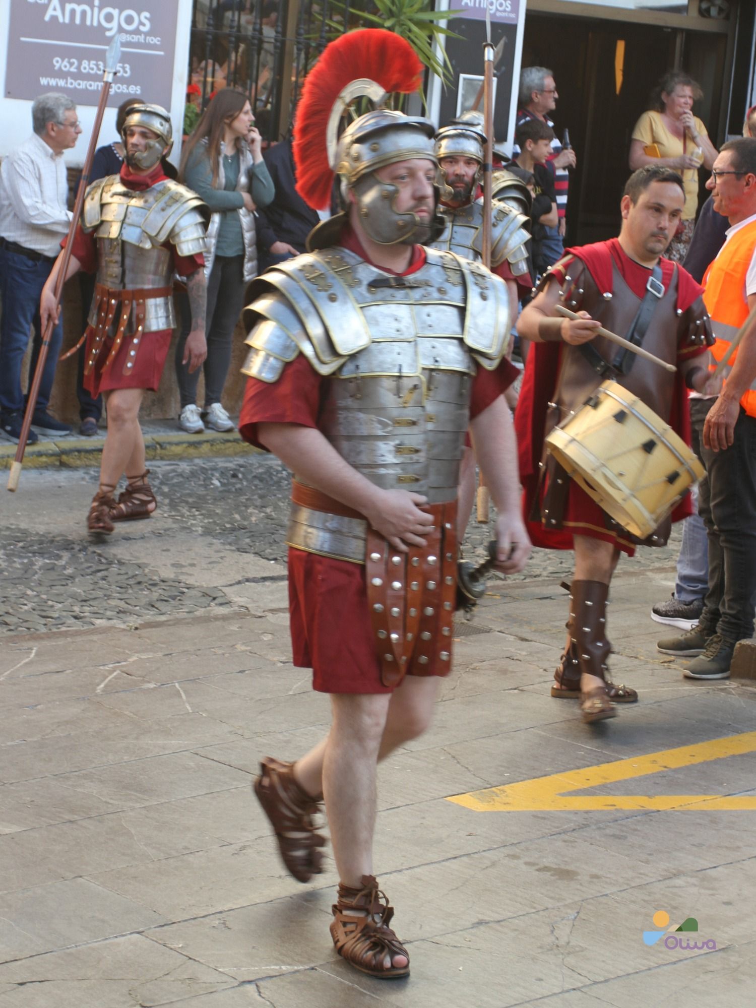 Así ha sido 'la Passió' representada en Oliva este domingo