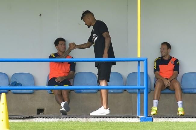 Entrenamiento de la UD Las Palmas