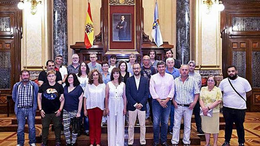 Diplomas para los restauradores de San Amaro