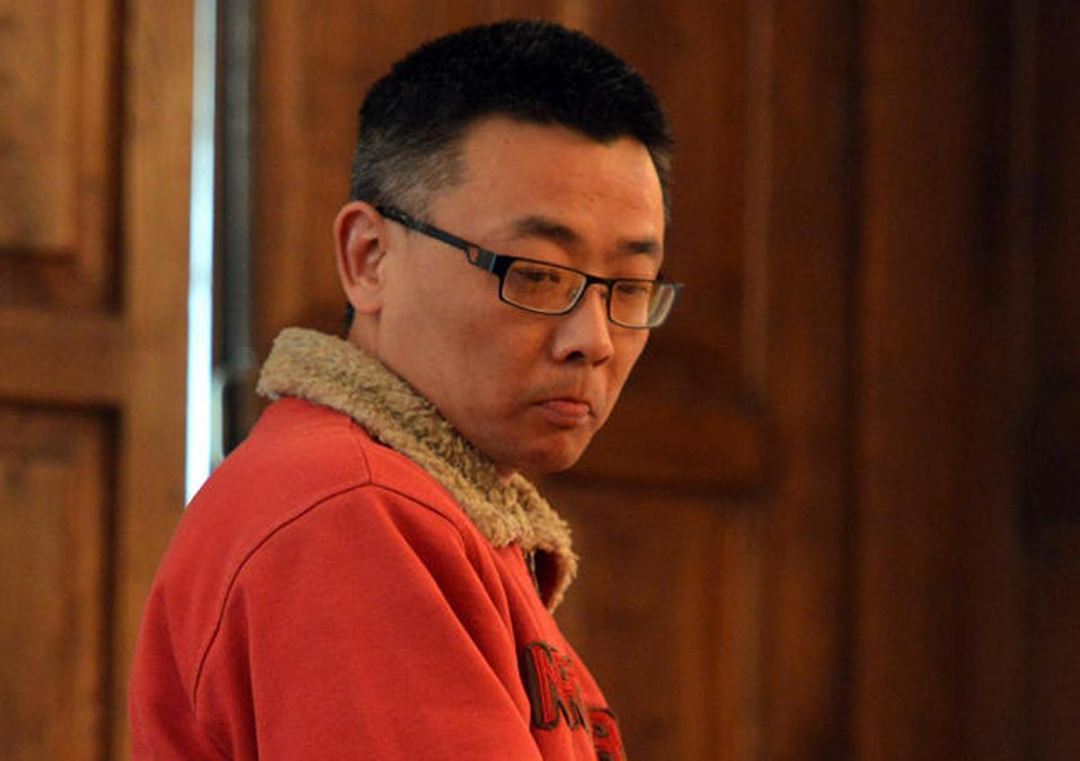 Zhang Hai, ayer en el juicio. // Gustavo Santos