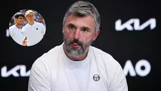 Goran Ivanisevic, exentrenador de Djokovic, señala la diferencia entre Sinner y Alcaraz: "Es como un tiburón"