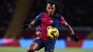 El defensa del FC Barcelona Jules Koundé, en LaLiga 2024-2025.