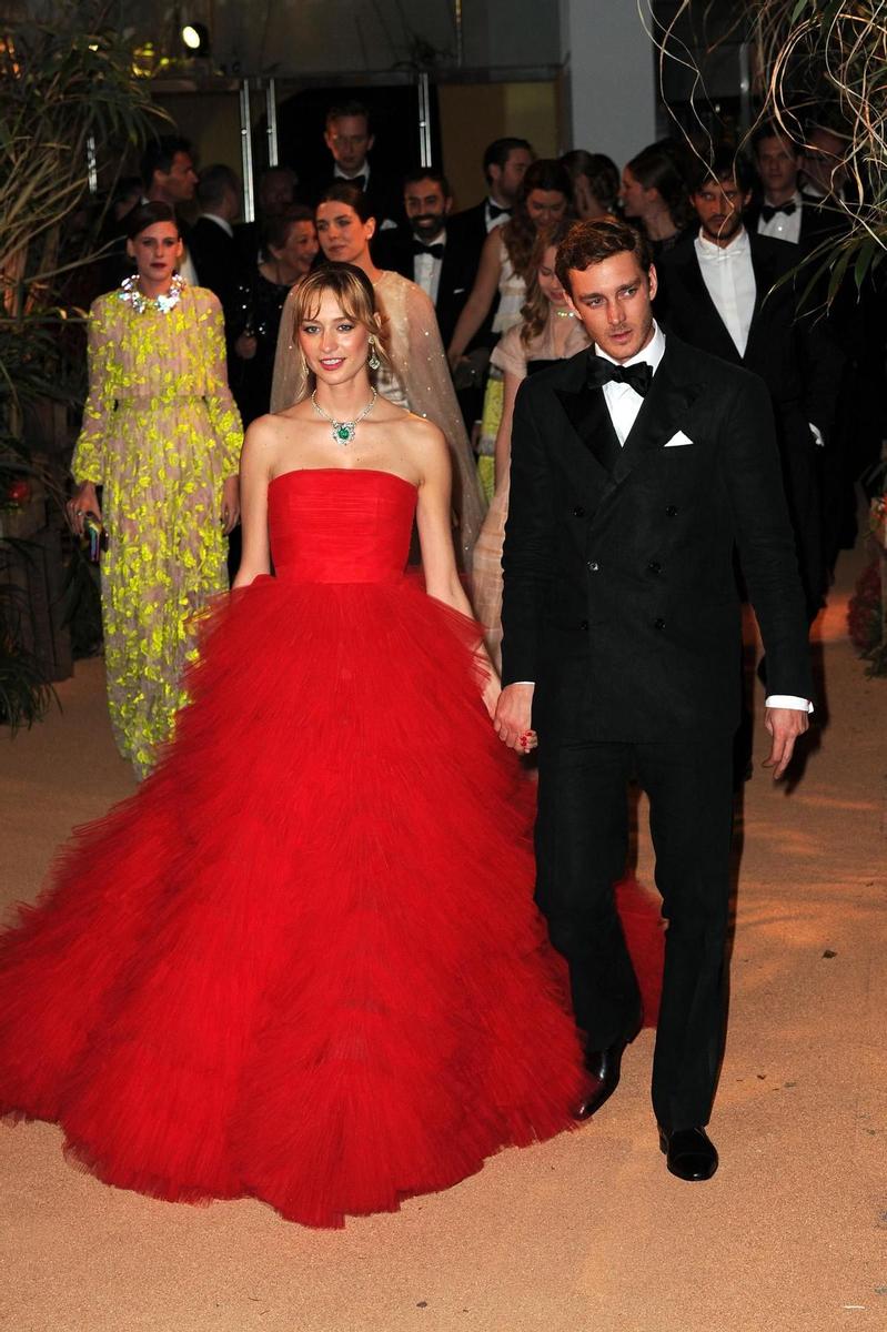 Pierre Casiraghi y Beatrice Borromeo en el Baile de la Rosa