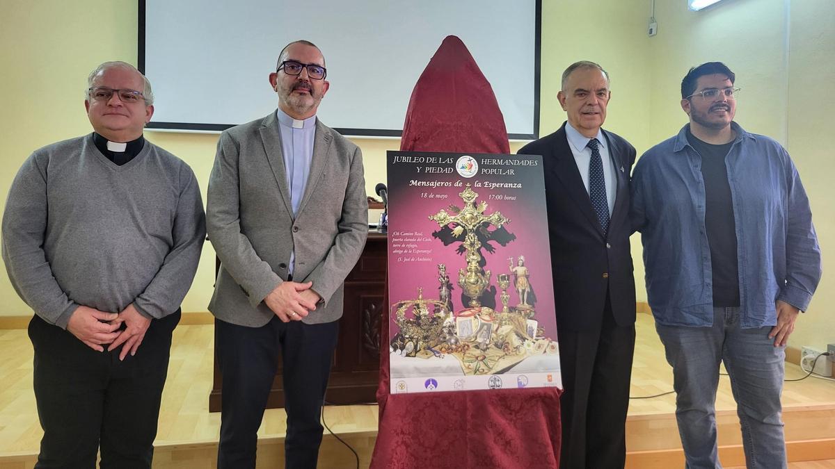 La presentación del acto, este jueves, en la Casa Mesa.