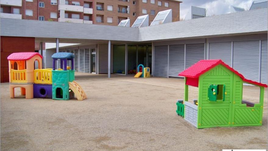 La escuela municipal donde se instalarán las placas solares.