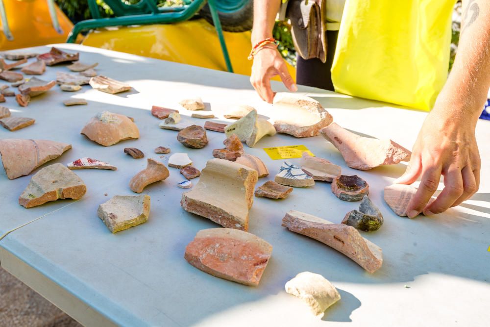 Excavación arqueológica en el Castell de Benidorm