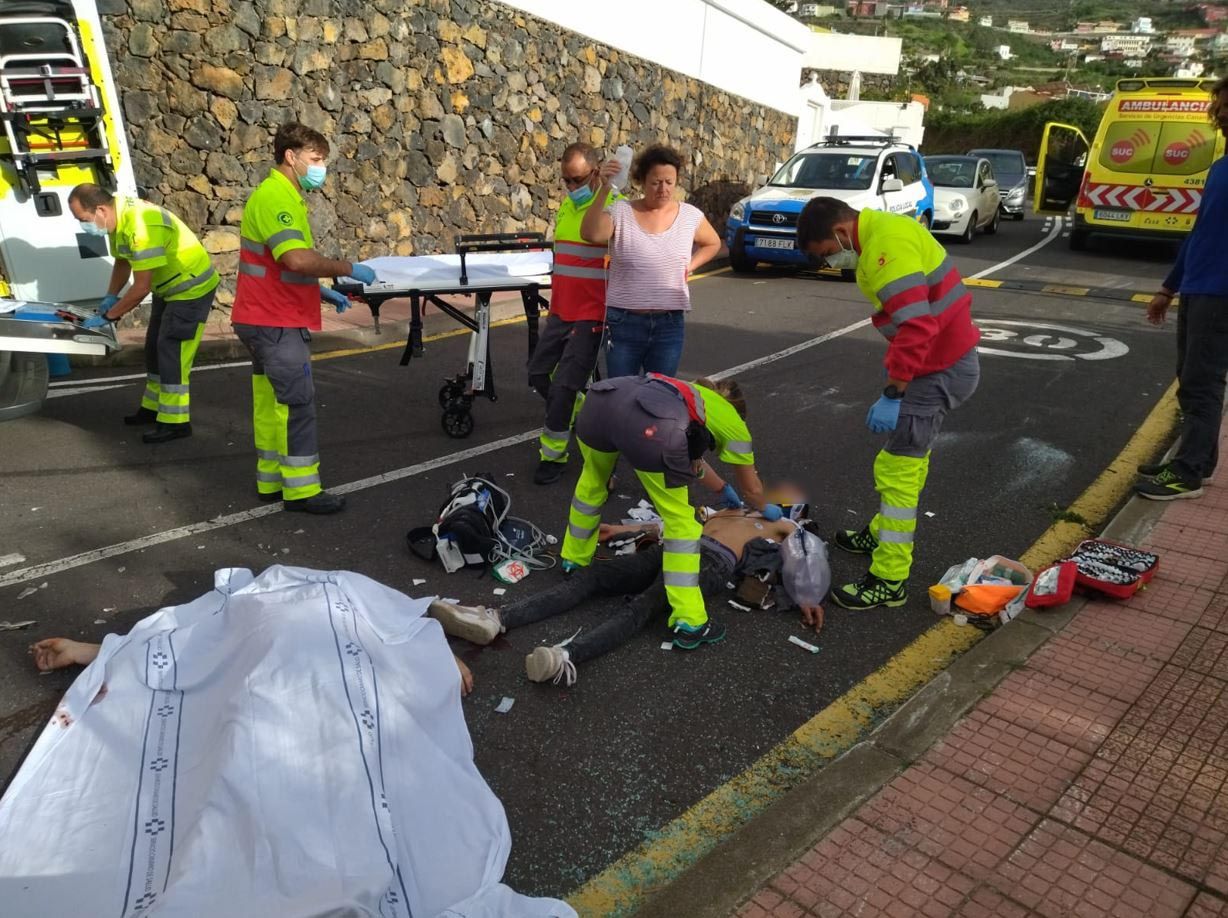 Fallece un hombre tras un accidente en Santa Úrsula