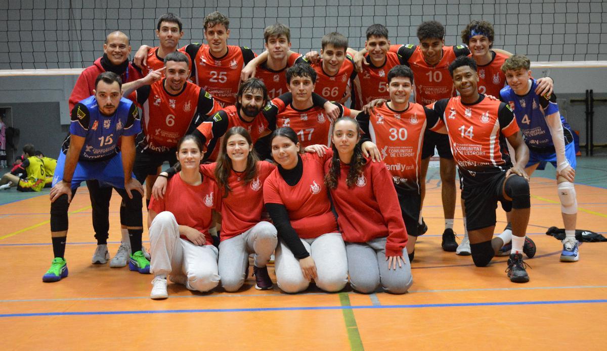 El Familycash Xàtiva voleibol consigue la victoria y dos puntos en la Superliga 2 Masculina contra el UPV Conqueridor de Valencia.