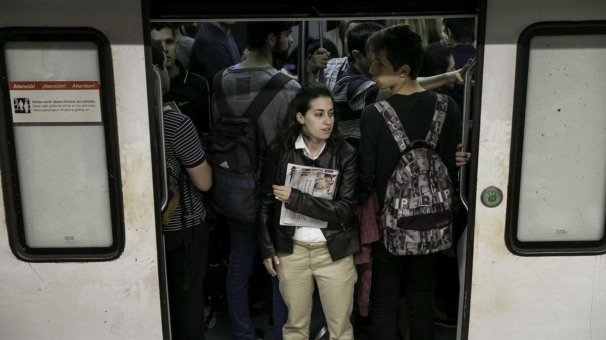 Nova jornada de vaga del metro.