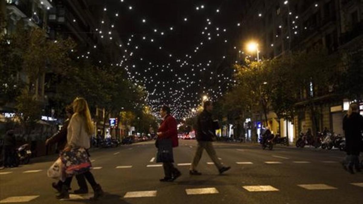 El cielo estrellado de Aragó, la pasada Navidad.