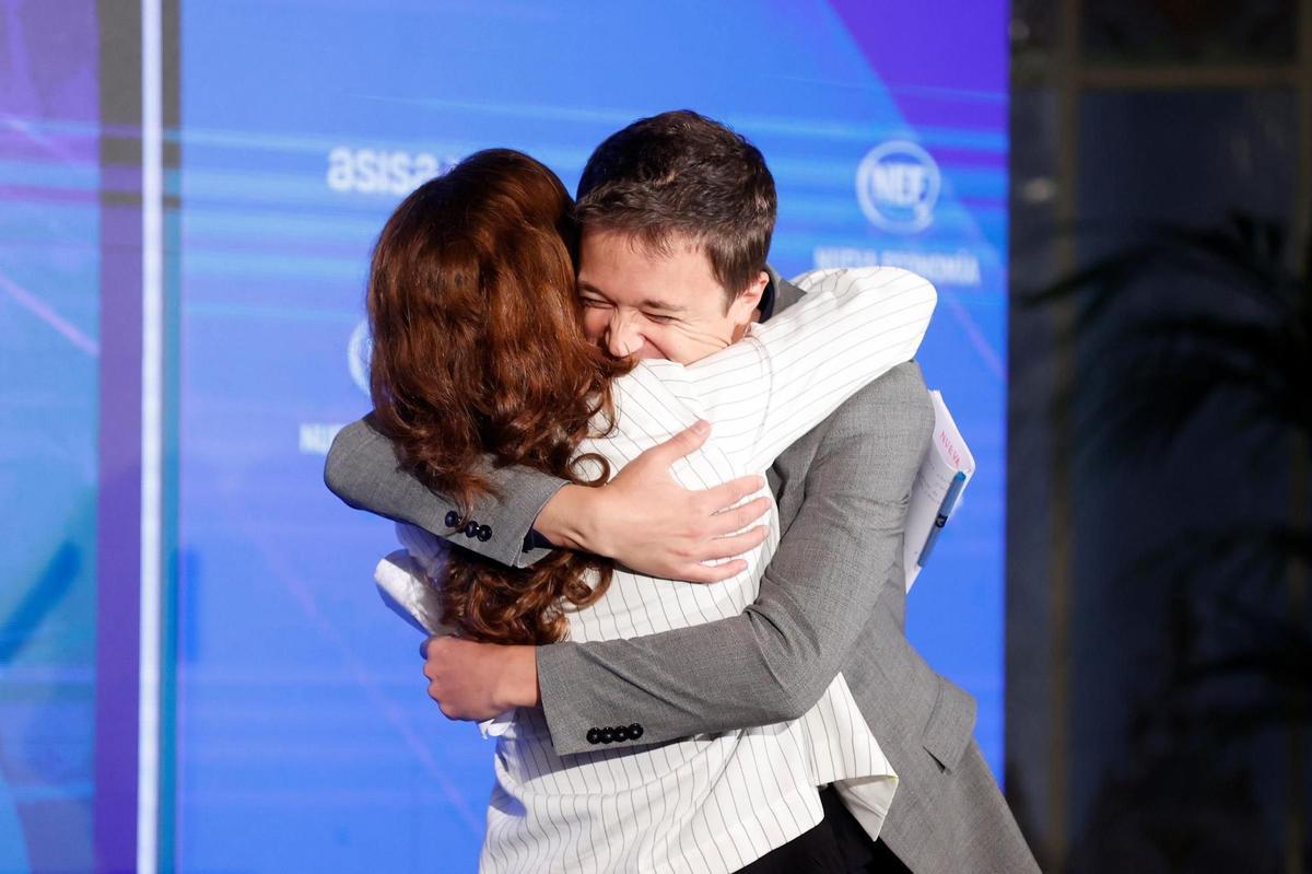 Mónica García e Íñigo Errejón.