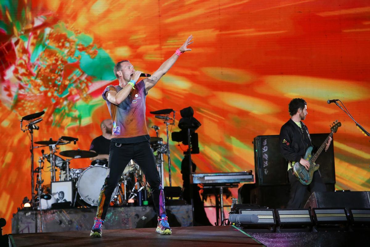 Primer concierto de Coldplay en el Estadi Olimpic