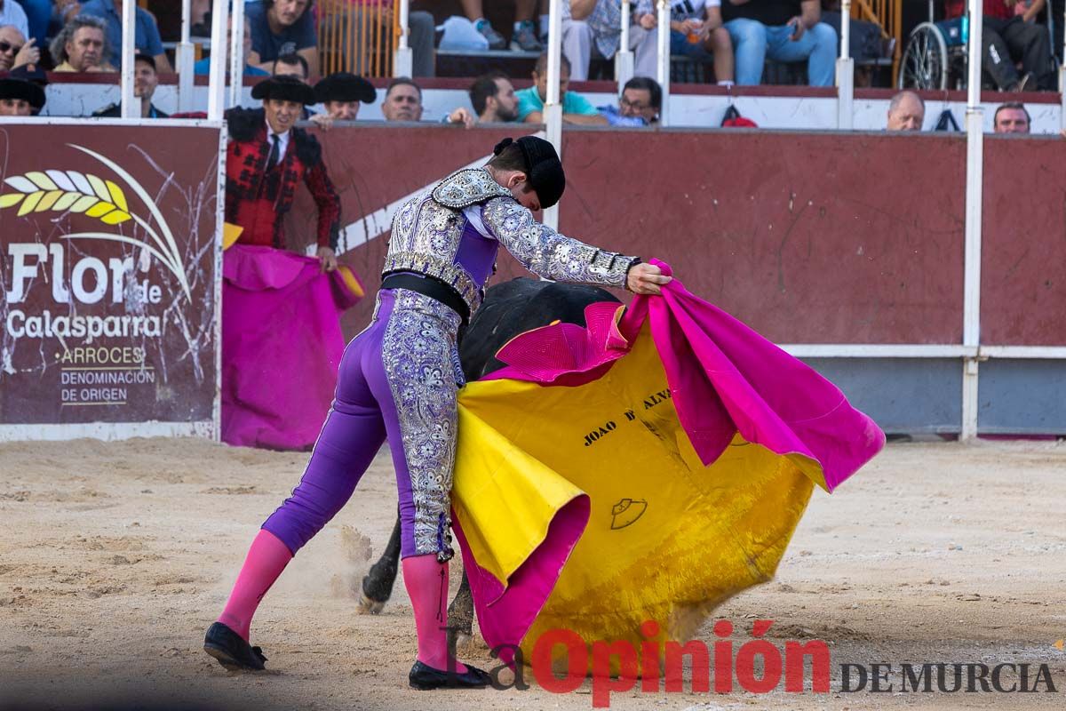 Tercera novillada Feria Taurina del Arroz en Calasparra (Gómez Valenzuela, Joao D’Alva yMiguel Serrano)