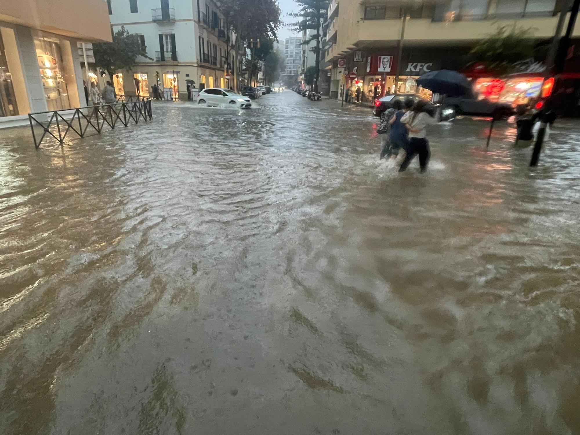 La dana Alice en la tarde del sábado