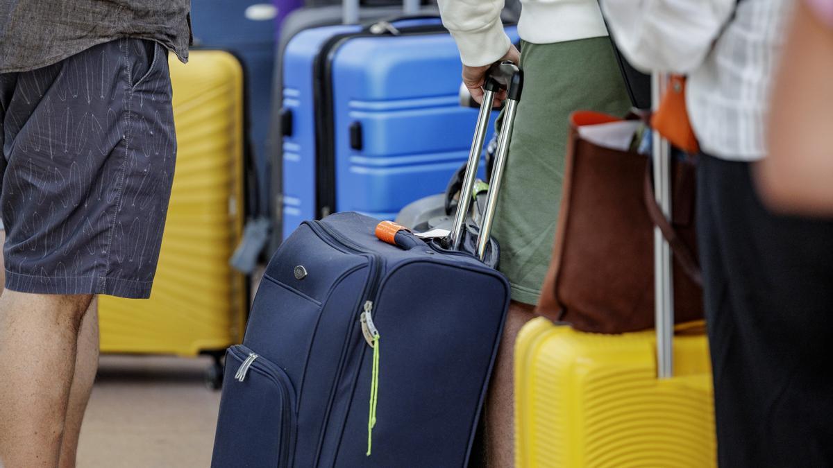 Lange Schlangen: Passagiere am Flughafen Frankfurt mussten am Wochenende viel Geduld mitbringen.