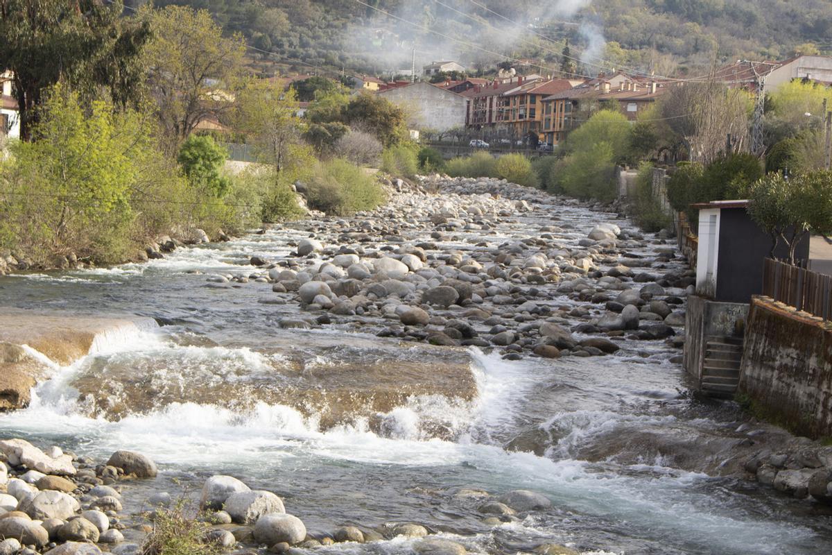 Desfiladero o Río Santa María, en Candeleda, Ávila