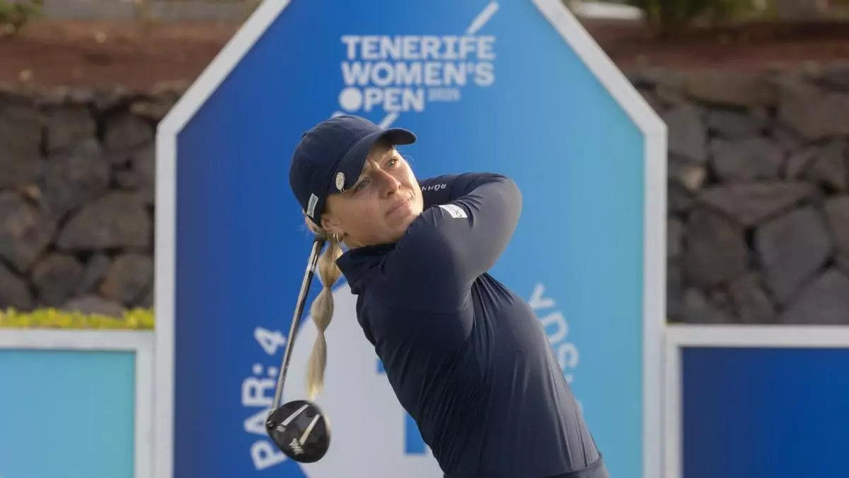 Espectacular arranque del Tenerife Womens Open en Abama Golf