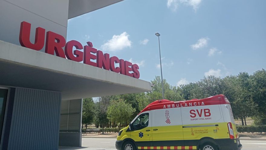 Los rescatados fueron llevados al hospital de Gandia para recibir asistencia.
