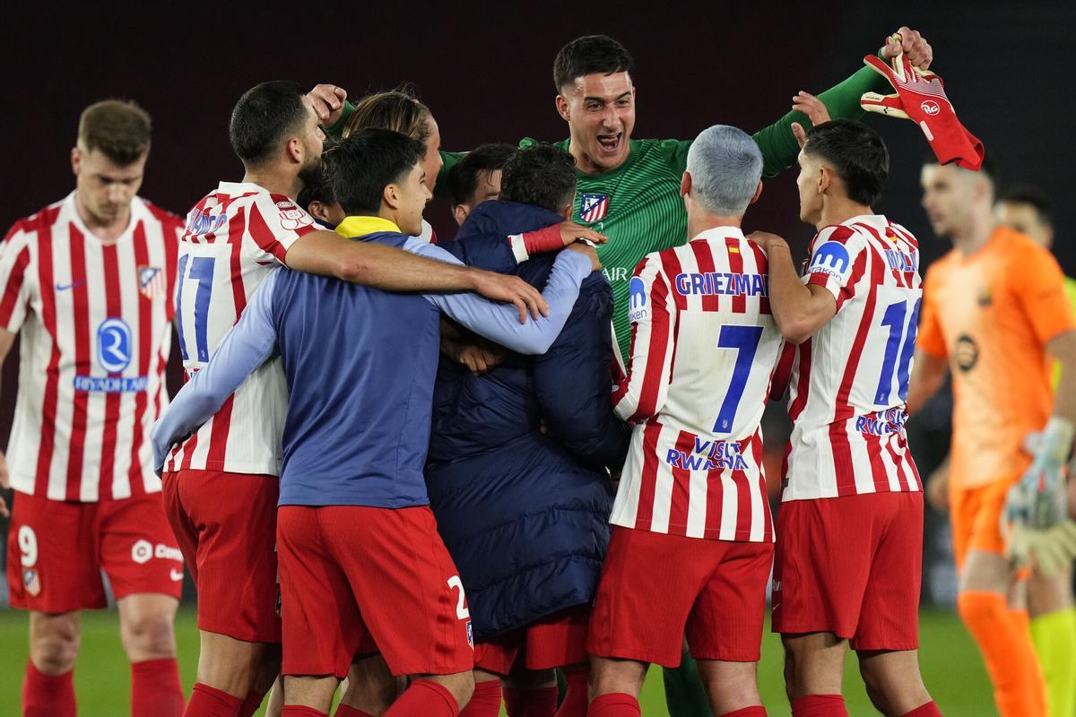 Copa del Rey: Barcelona - Atlético de Madrid, en imágenes. Copa del Rey: Barcelona - Atlético de Madrid, en imágenes.