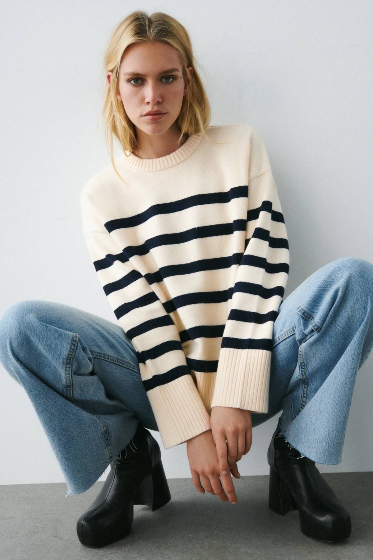 Zara tiene el jersey de rayas marinero favorito de las estilistas