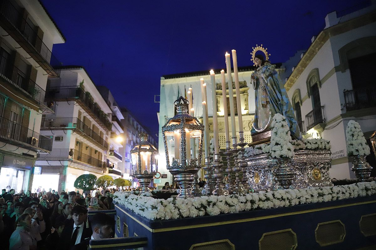 La procesión de la Inmaculada, en imágenes