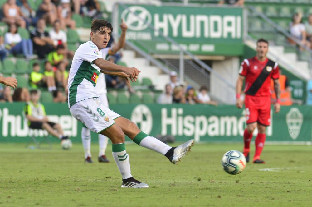 Elche y Rayo empatan en un gran partido