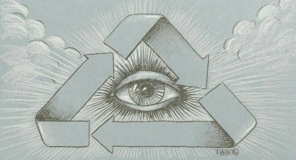 Muestra de humor gráfico