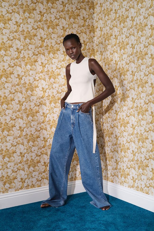 Pantalones para el otoño: Vaqueros de pierna ancha