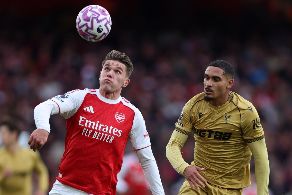 Gyökeres durante el último partido