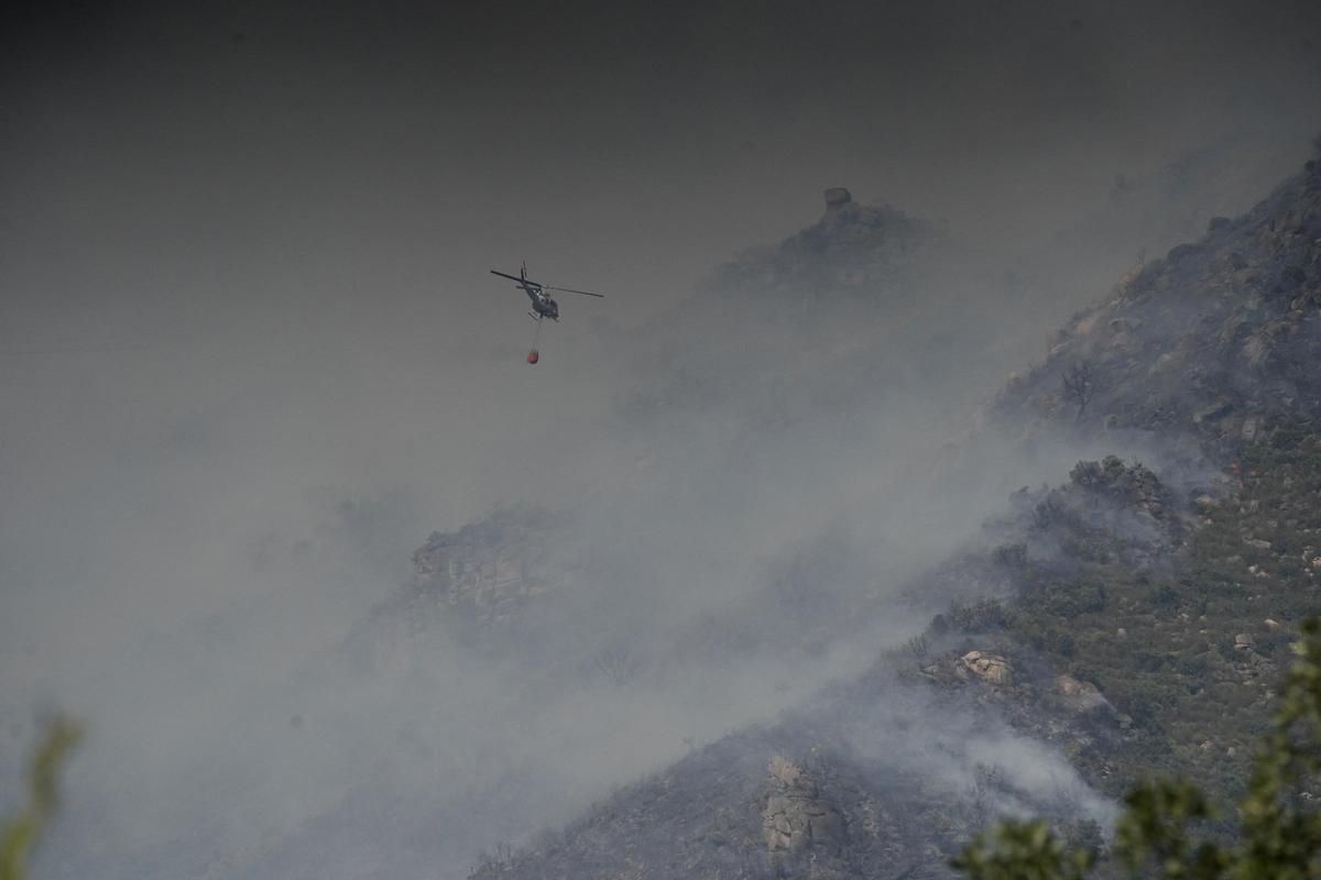 GALERÍA | El paisaje después de incendio en Fermoselle