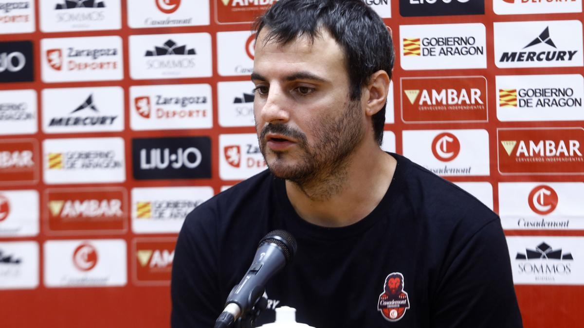 Carlos Cantero, en una rueda de prensa.