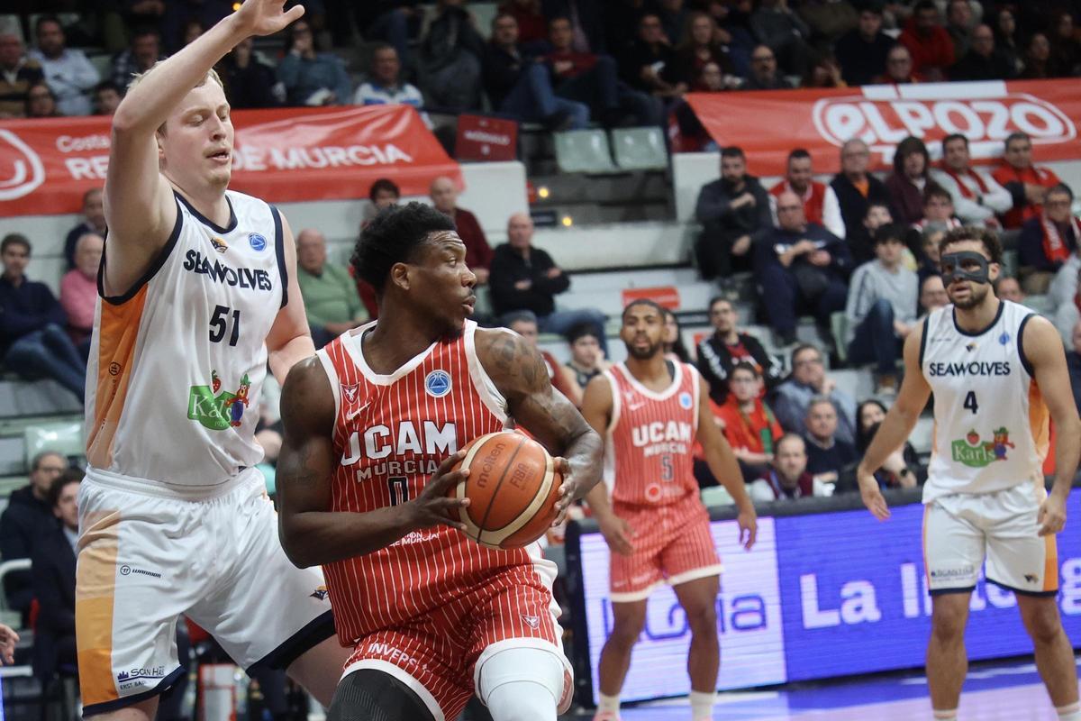 Las imágenes del UCAM Murcia - Rostock Seawolves