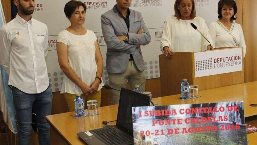 Presentación de la Subida a Ponte Caldelas. // S.A.