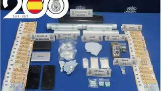 Desarticulado un punto de venta de droga en el centro de Valladolid