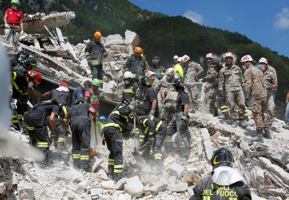 Terremoto en el centro de Italia